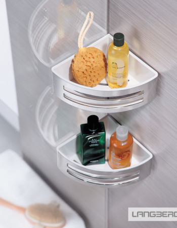 Σπογγοθήκη - Μπουκαλοθήκη Γωνιακή Langberger Chrome (2775660)